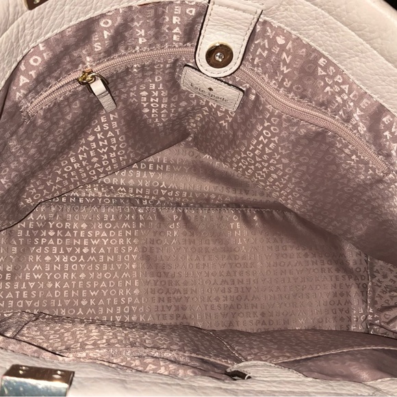 Kate Spade EUC New York Everett Way Pebbled Leather Tote Shoulder HandBag - Picture 8 of 9